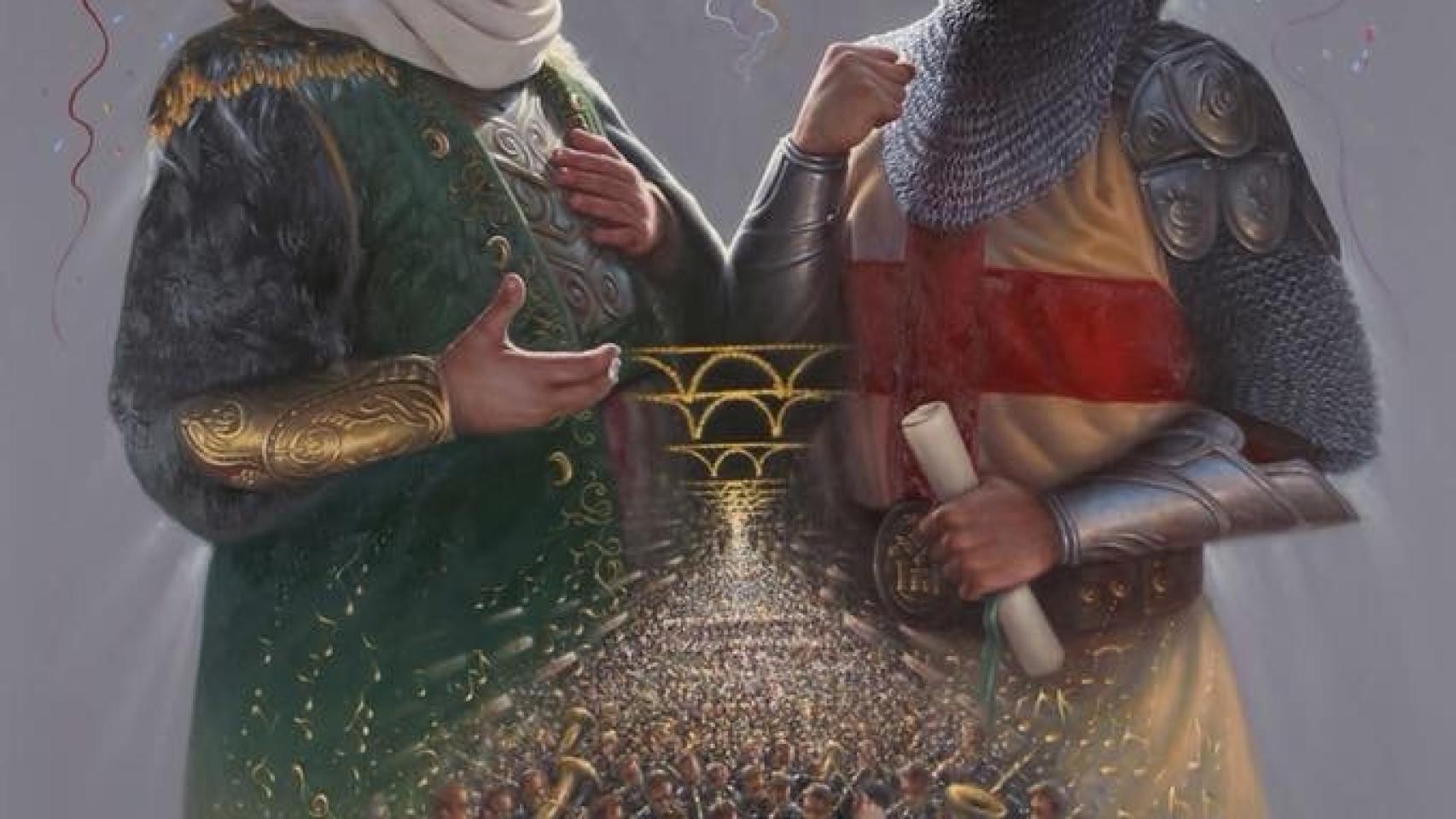 Detalle del cartel de las fiestas de 2018.