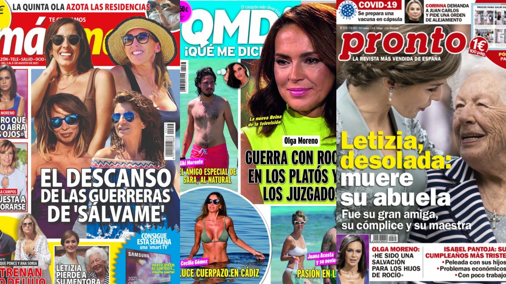 KIosco rosa: Olga Moreno contesta a Rocío Carrasco, tras 'Supervivientes'.