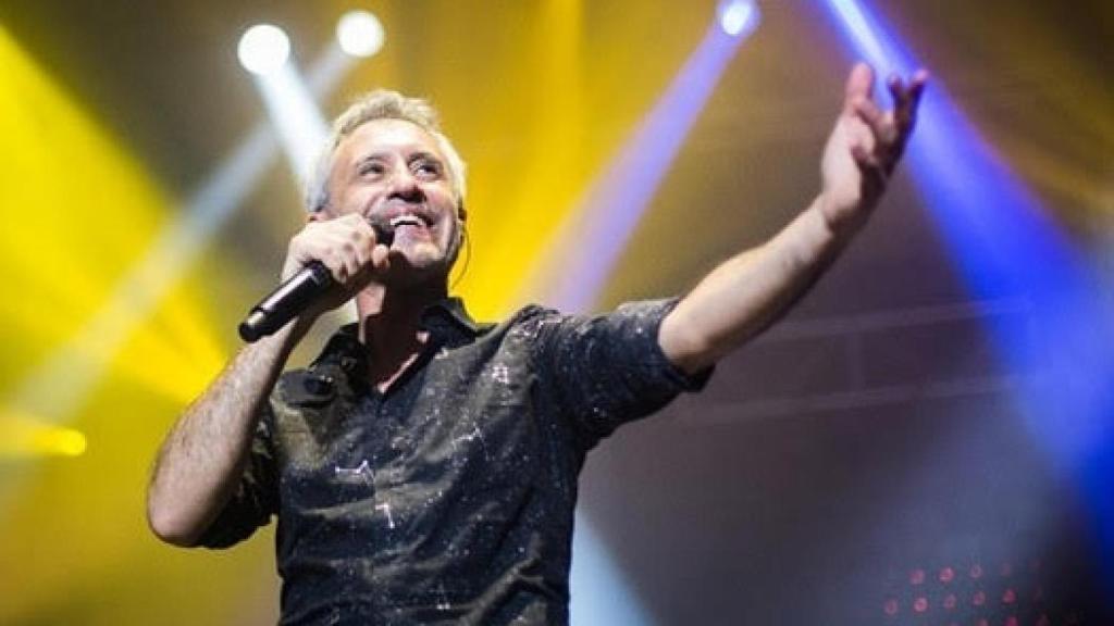 Sergio Dalma, en un concierto.