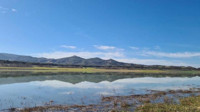 Imagen del embalse de Entrepeñas.