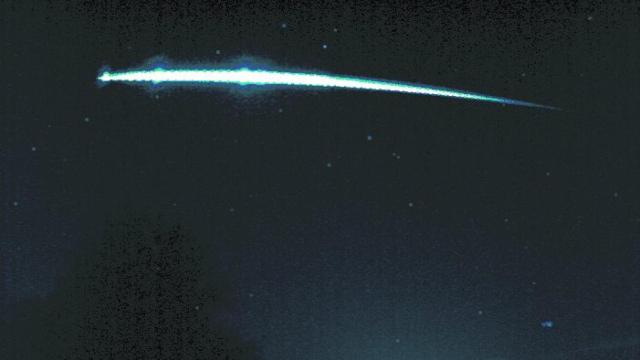 La impresionante perseida que ha sobrevolado el centro peninsular