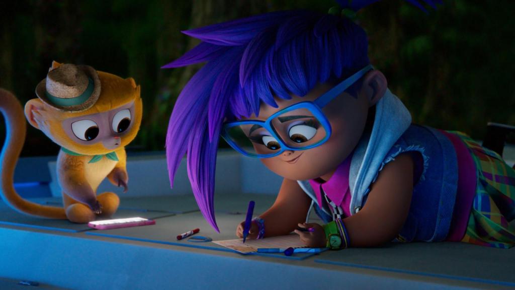 Los protagonistas de 'Vivo'.