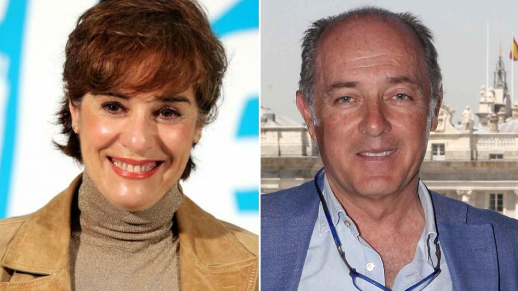 Anabel Alonso y José Manuel Soto en un fotomontaje.