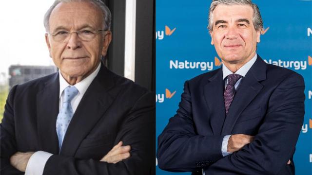 Isidro Fainé y Francisco Reynés.