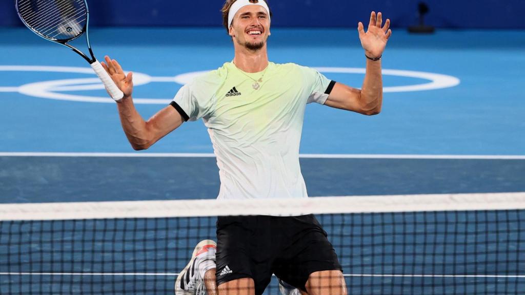 Alexander Zverev en los Juegos Olímpicos de Tokio 2020