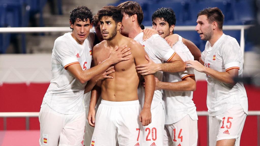 Marco Asensio goleador ante Japón en la semifinal del torneo olímpico de Tokio 2020