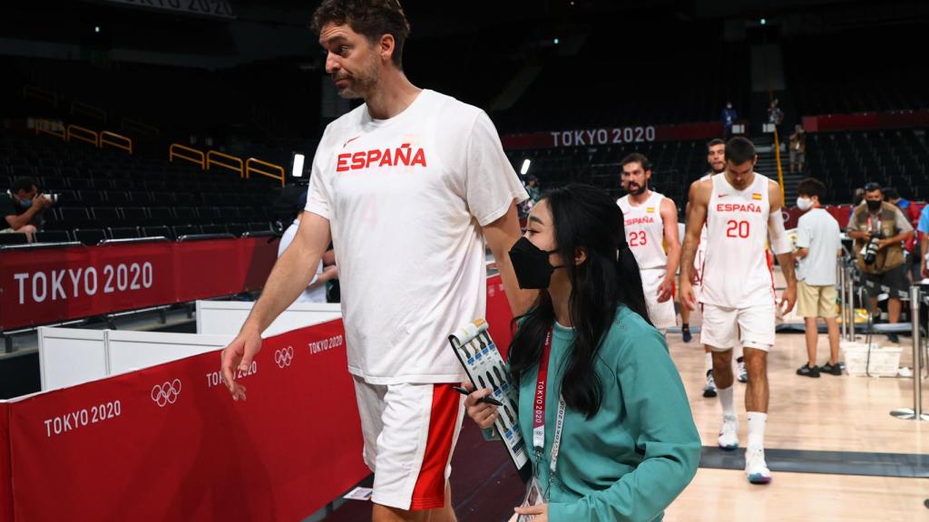 Pau Gasol tras el partido de cuartos de final