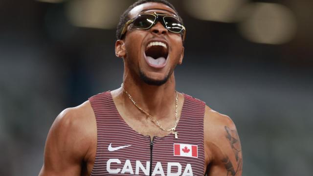 André De Grasse, en los Juegos Olímpicos