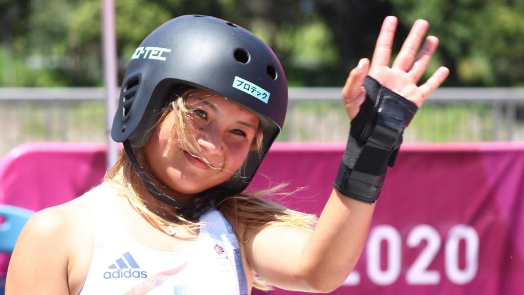 Sky Brown, en los Juegos Olímpicos de Tokio 2020