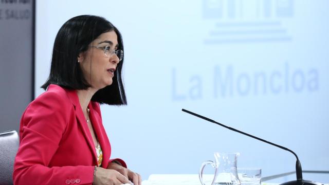 La ministra de Sanidad, Carolina Darias.