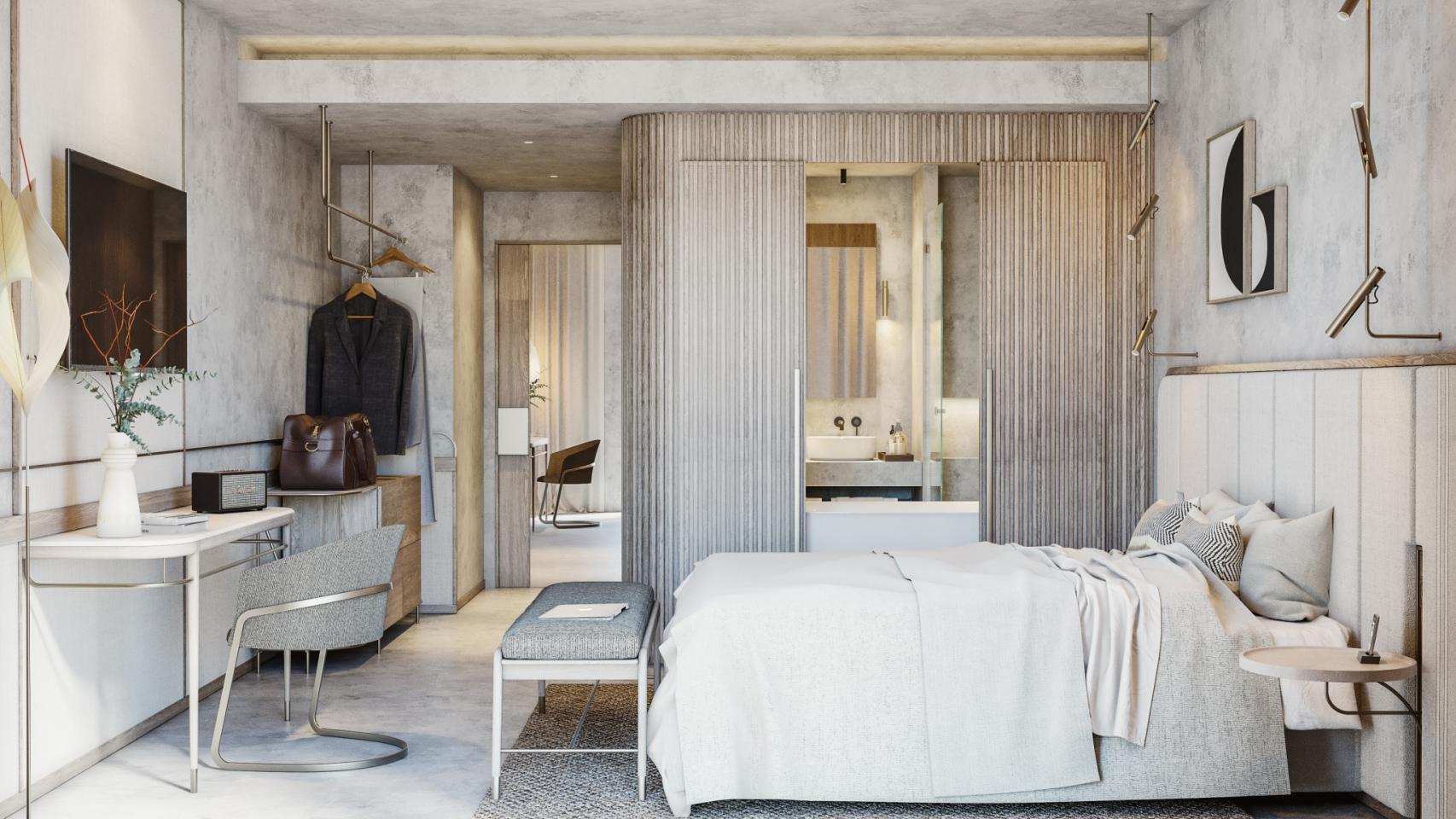 Visita virtual por el interior del hotel 5 estrellas de La Equitativa, en Málaga