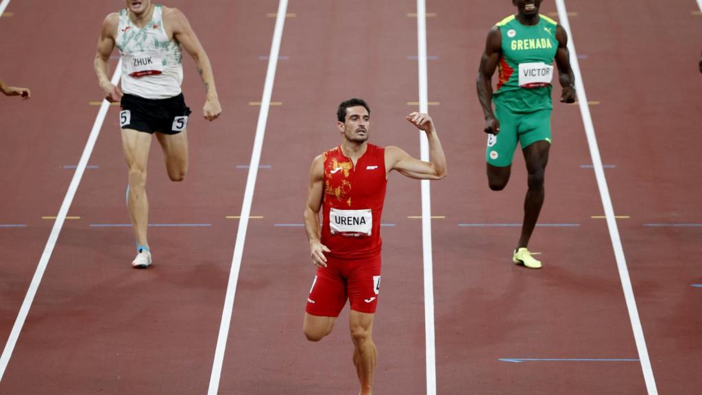 Jorge Ureña en los Juegos Olímpicos de Tokio 2020