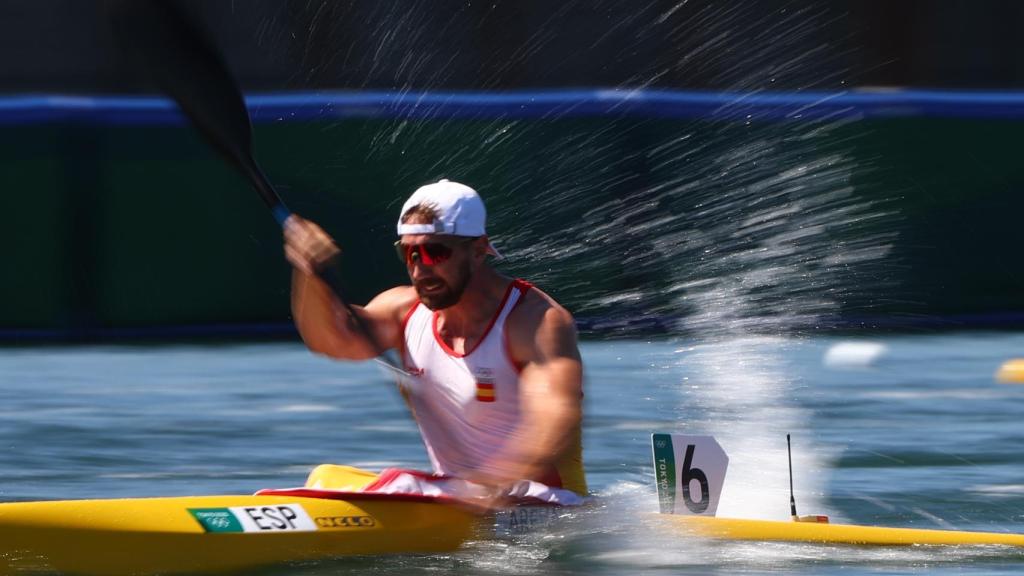 Carlos Arévalo en los Juegos Olímpicos de Tokio 2020