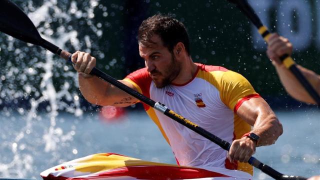 Saúl Craviotto, en los Juegos Olímpicos de Tokio 2020