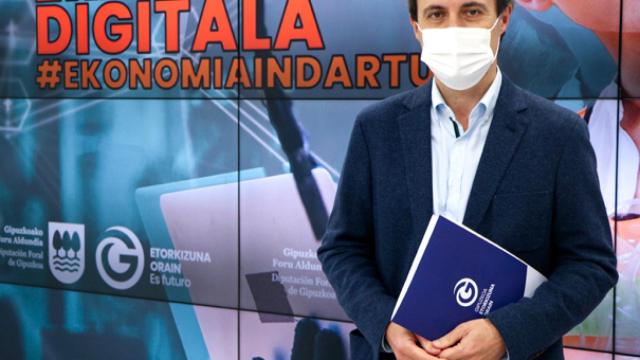 El diputado provincial de Promoción Económica, Turismo y Medio Rural Jabier Larrañaga.