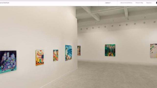 Una imagen de la exposición de Jules de Balincourt.