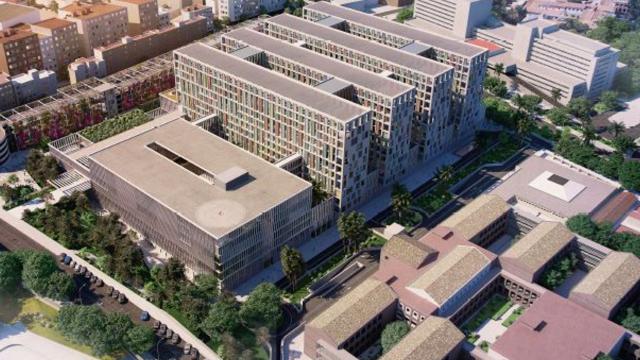 Imagen del nuevo hospital de Málaga.