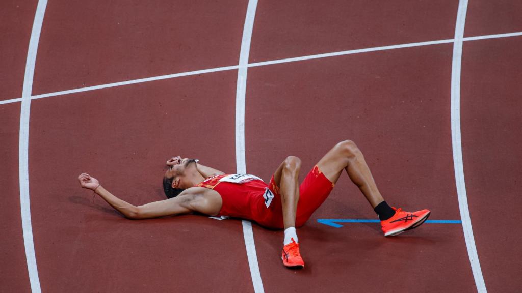 Mohamed Katir, en los Juegos Olímpicos