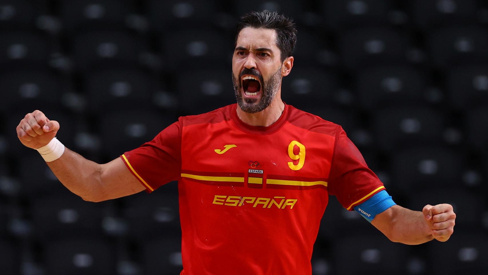 El capitán de la selección de balonmano Raúl Entrerríos.