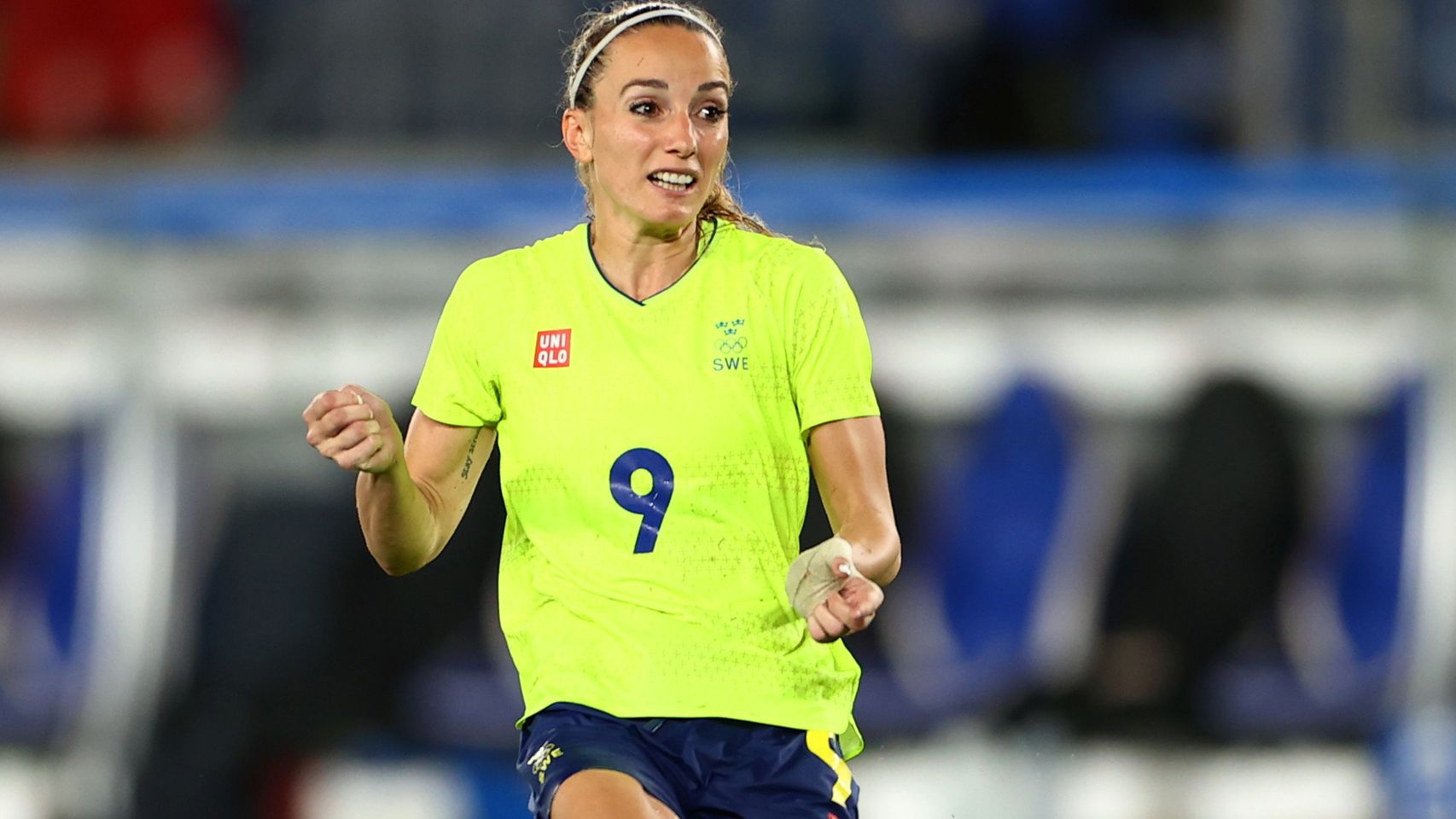 Kosovare Asllani, en los Juegos Olímpicos de Tokio 2020