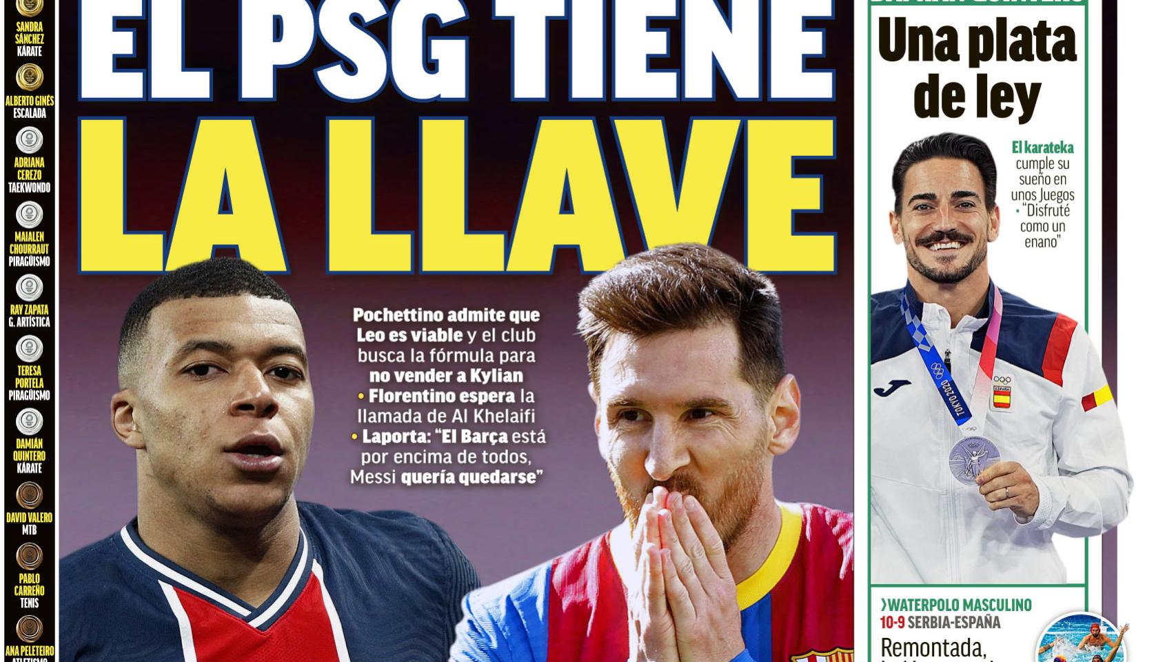 Portada MARCA (07/08/21)