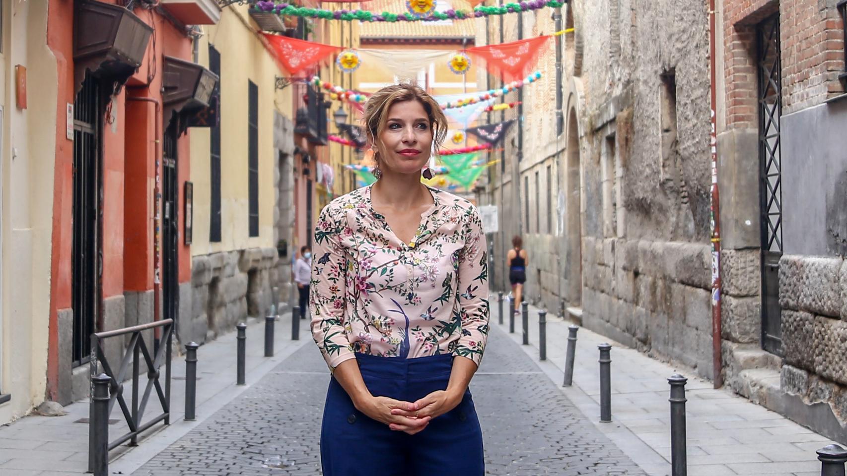 La portavoz del Partido Socialista en la Asamblea de Madrid, Hana Jalloul.