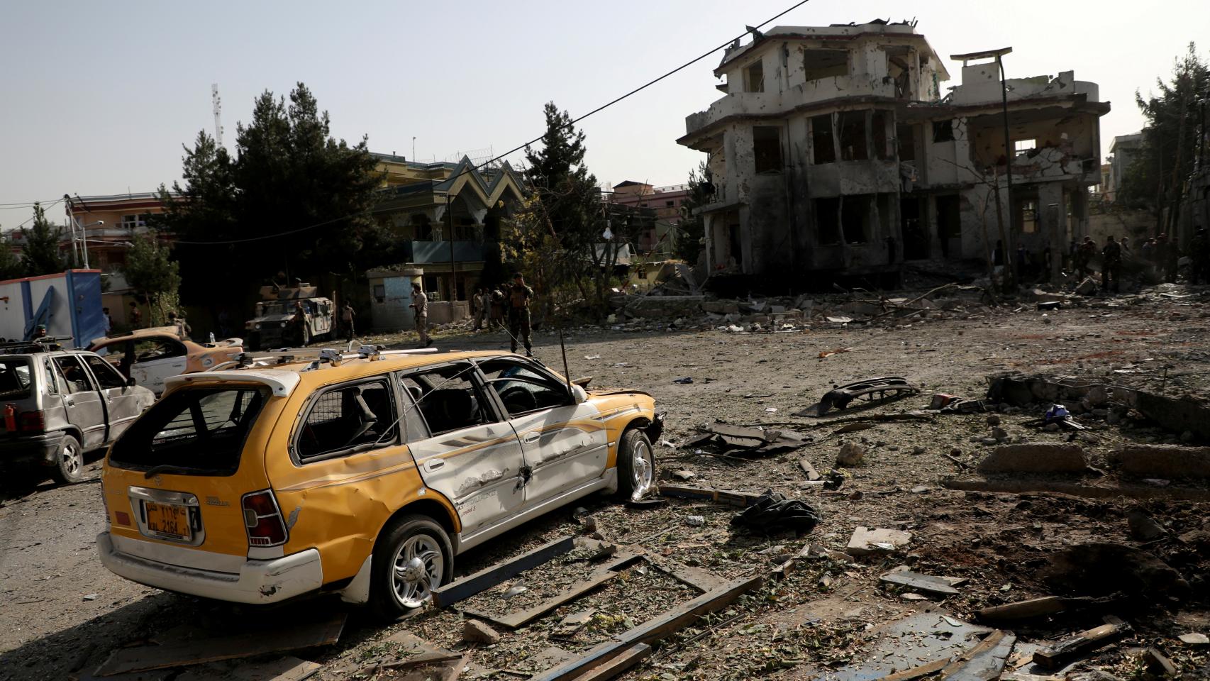 Un coche bomba en Kabul.