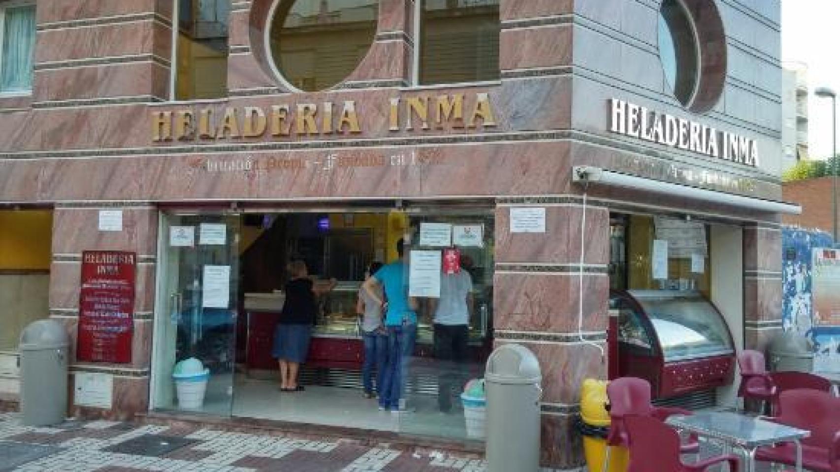 La heladería Inma en una foto de archivo.