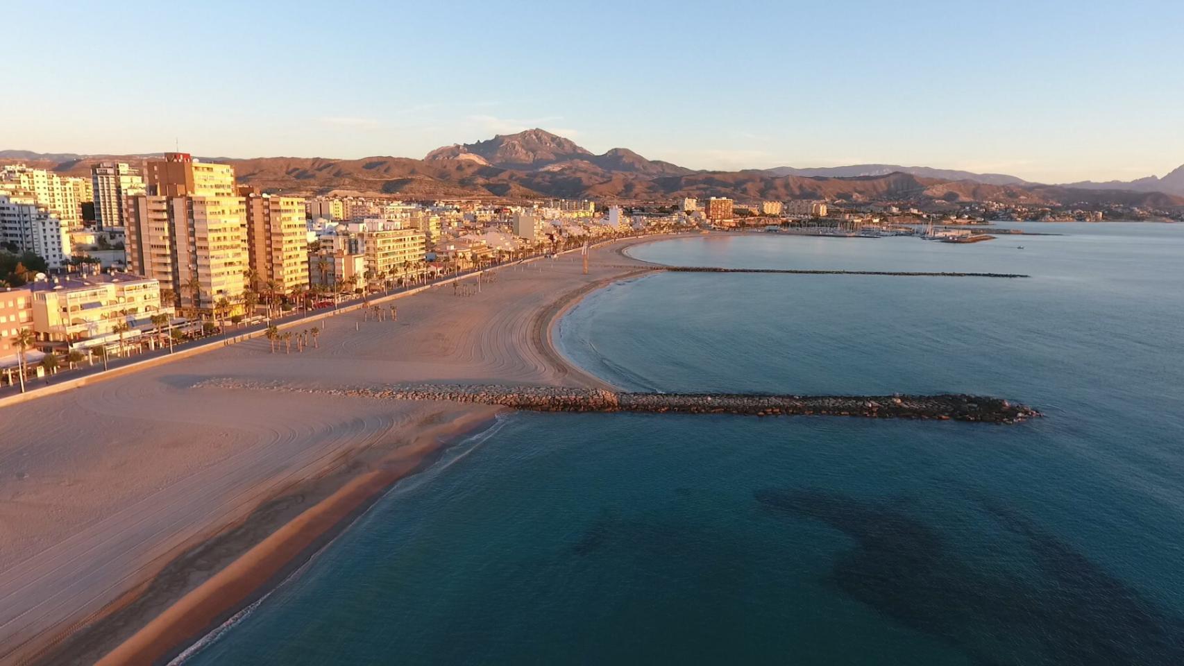 Playa Muchavista en El Campello.