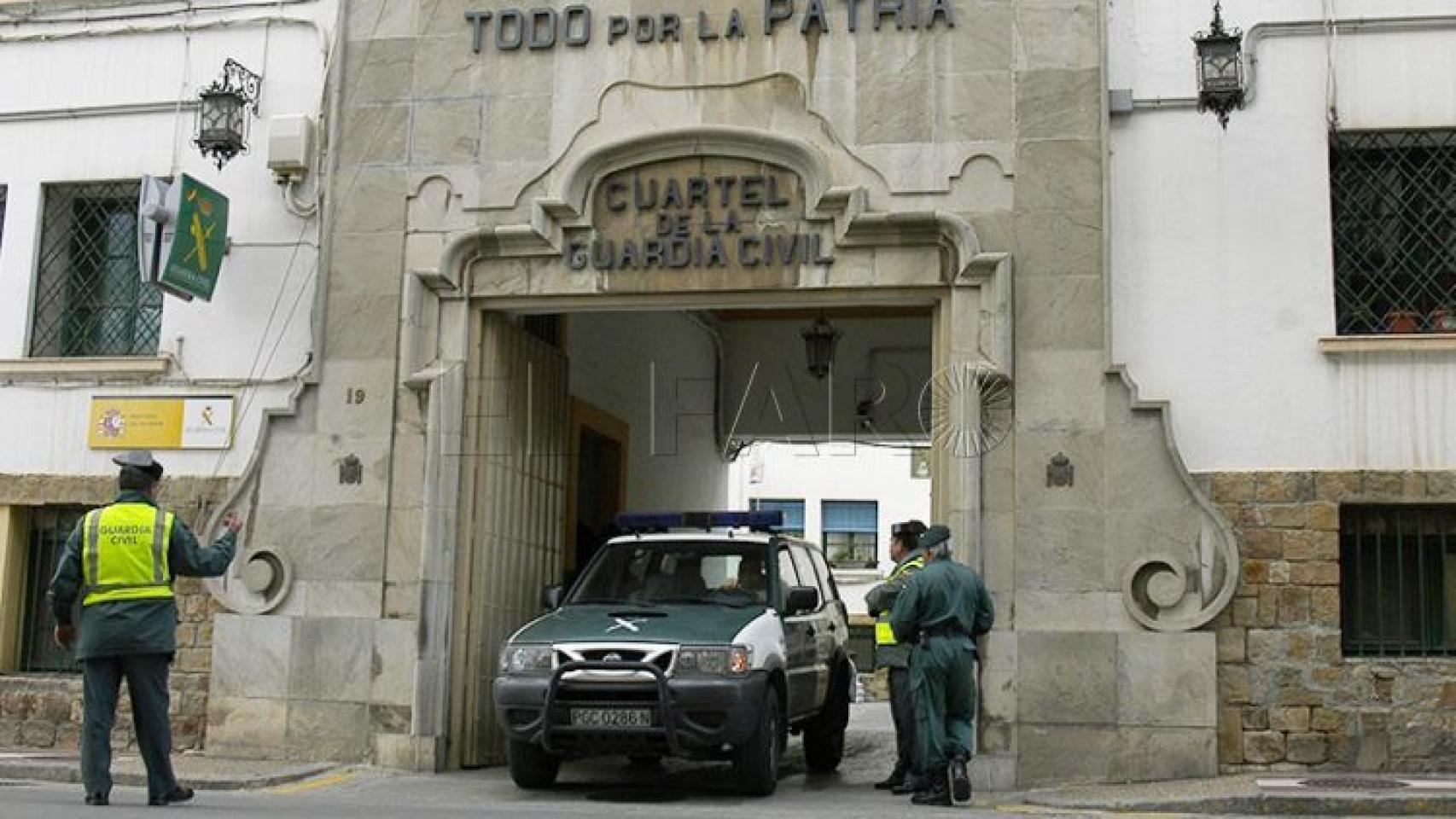 Comandancia de la Guardia Civil en Ceuta.
