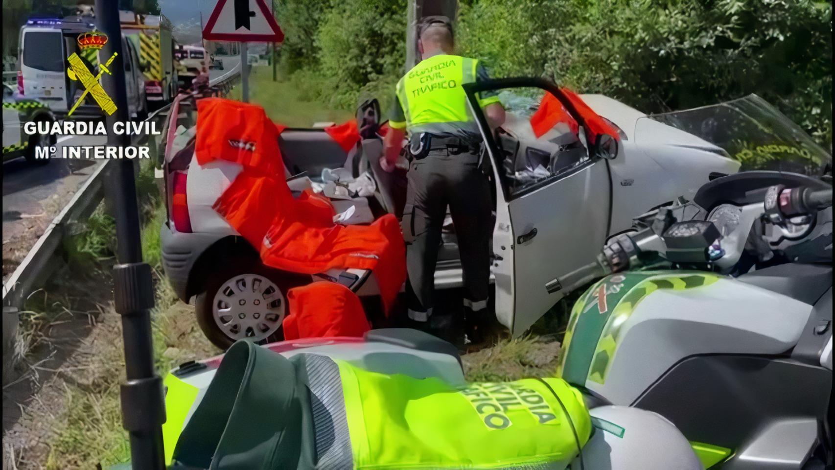 Fallece en Valga (Pontevedra) tras chocar su vehículo con un poste eléctrico