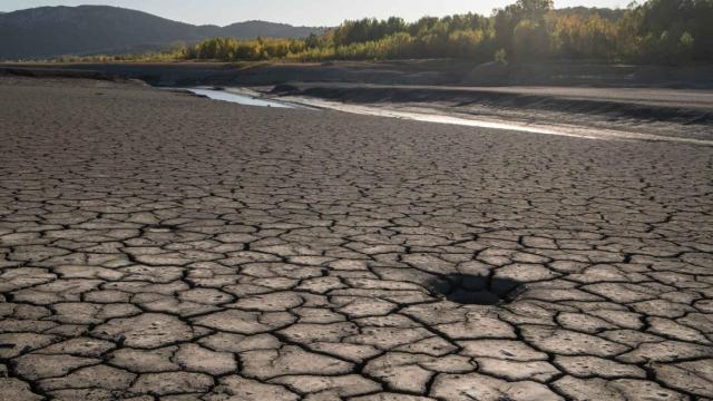 El embalse de Barasona en Graus, Huesca, el pasado octubre.