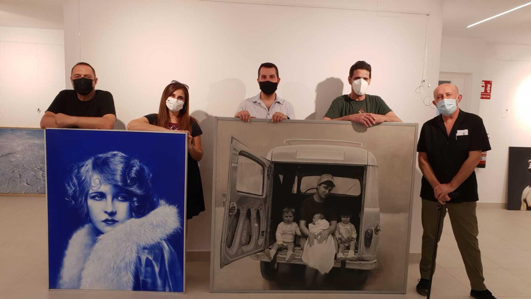 Hollywood y Anteayer triunfan en el certamen de pintura Antonio Arnau de Quintanar