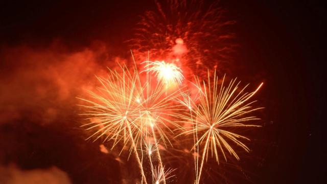 fuegos artificiales. fiestas