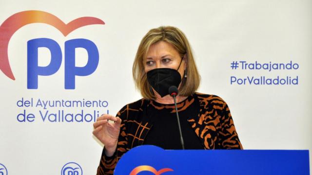 Pilar del Olmo, presidenta del Grupo Municipal Popular en el Ayuntamiento de Valladolid