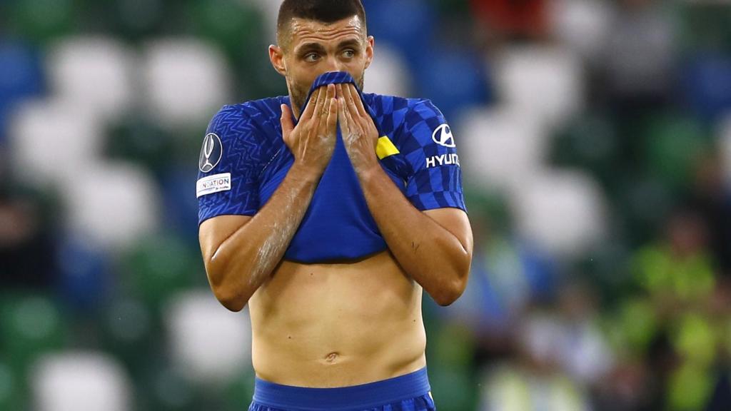 Mateo Kovacic, en un momento de la final de la Supercopa de Europa 2021