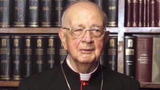 El cardenal Eduardo Martínez Somalo.