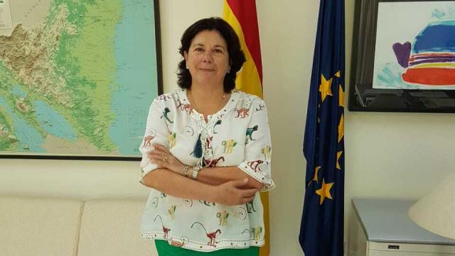 La embajadora española en Nicaragua, María del Mar Fernández-Palacios.