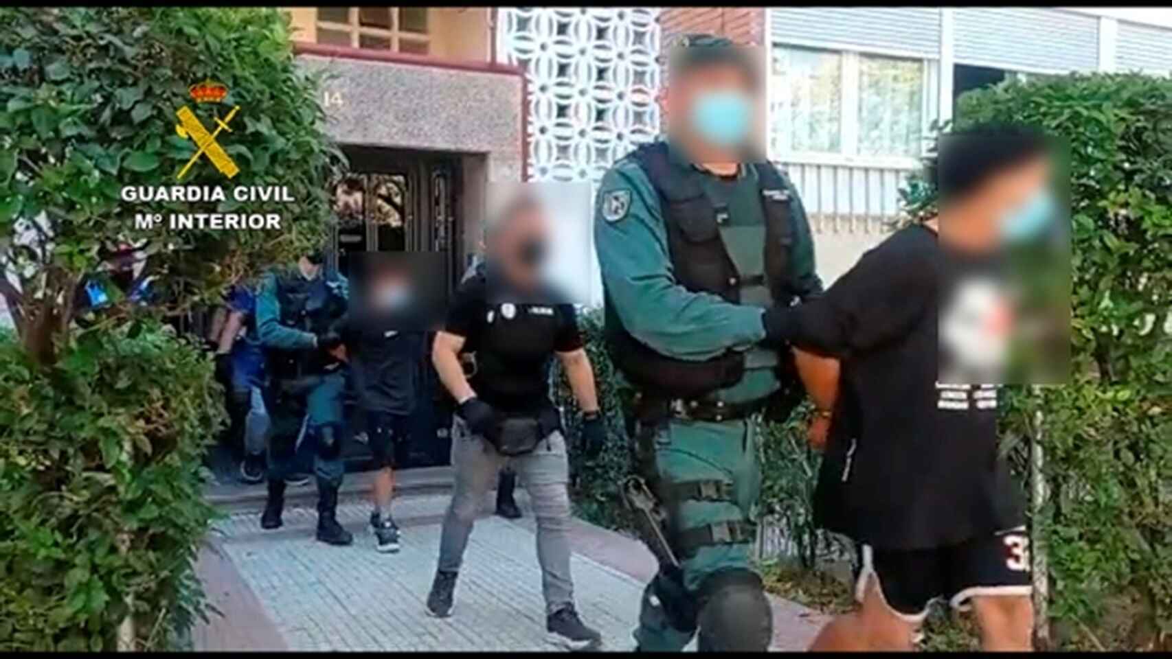 Detención de miembros de la banda Domincan Dont Play