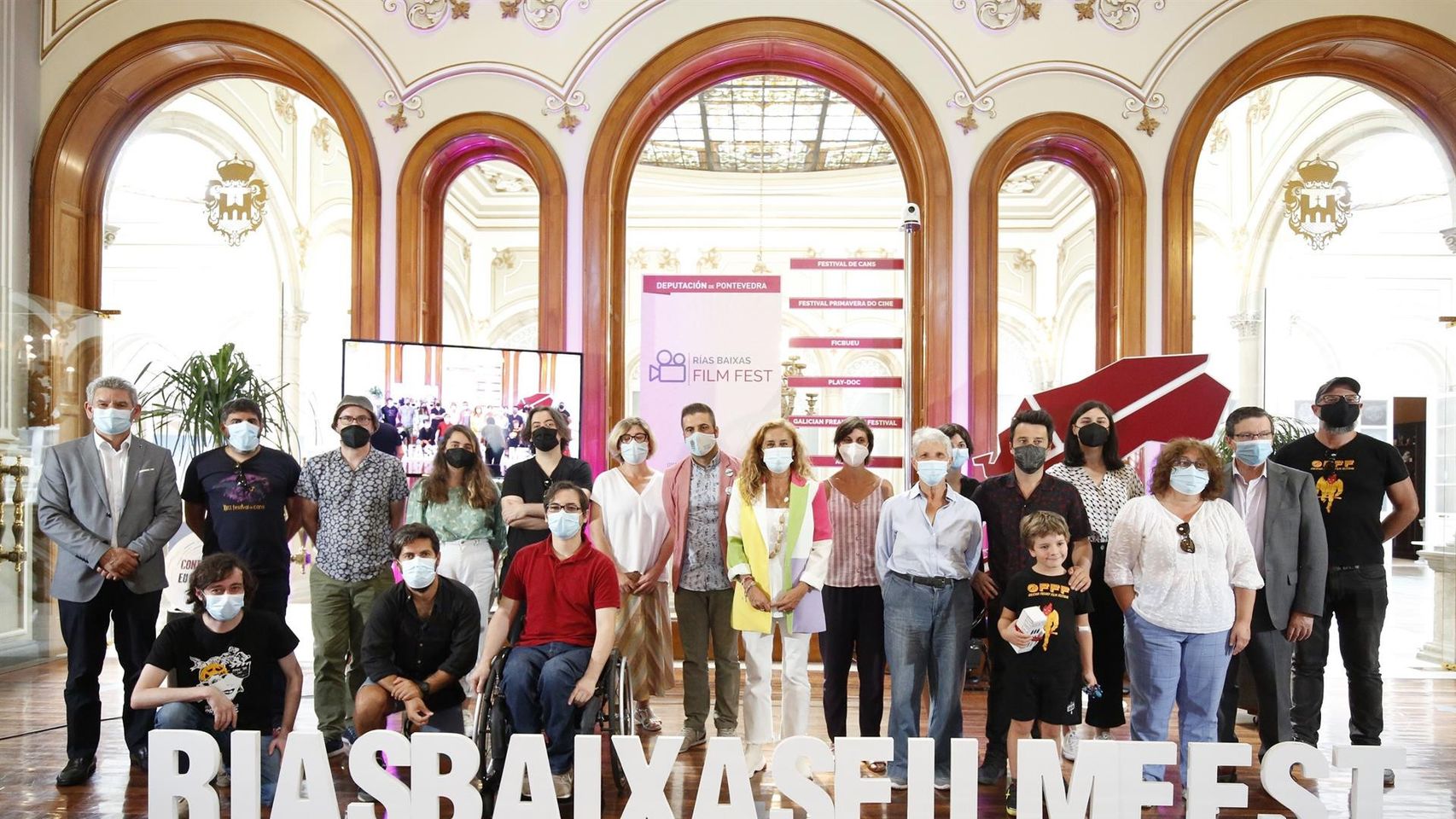 Presentación de los ‘Rías Baixas Film Fest’.