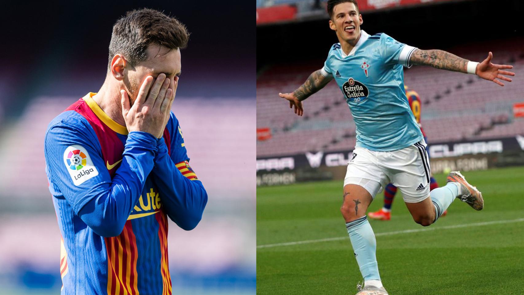 El Celta se cuela en la memoria de la última vez de Messi con la camiseta del Barça