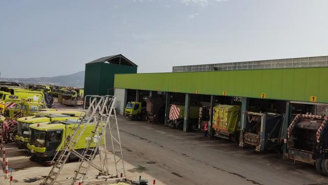 Instalaciones de Limasam, en Málaga.