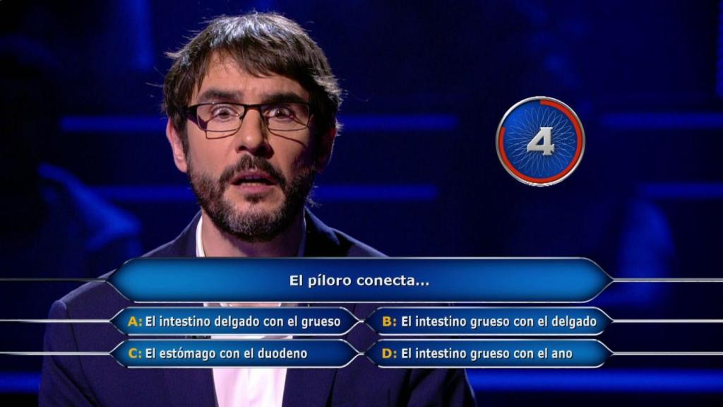 Juanra Bonet en '¿Quién quiere ser millonario?'