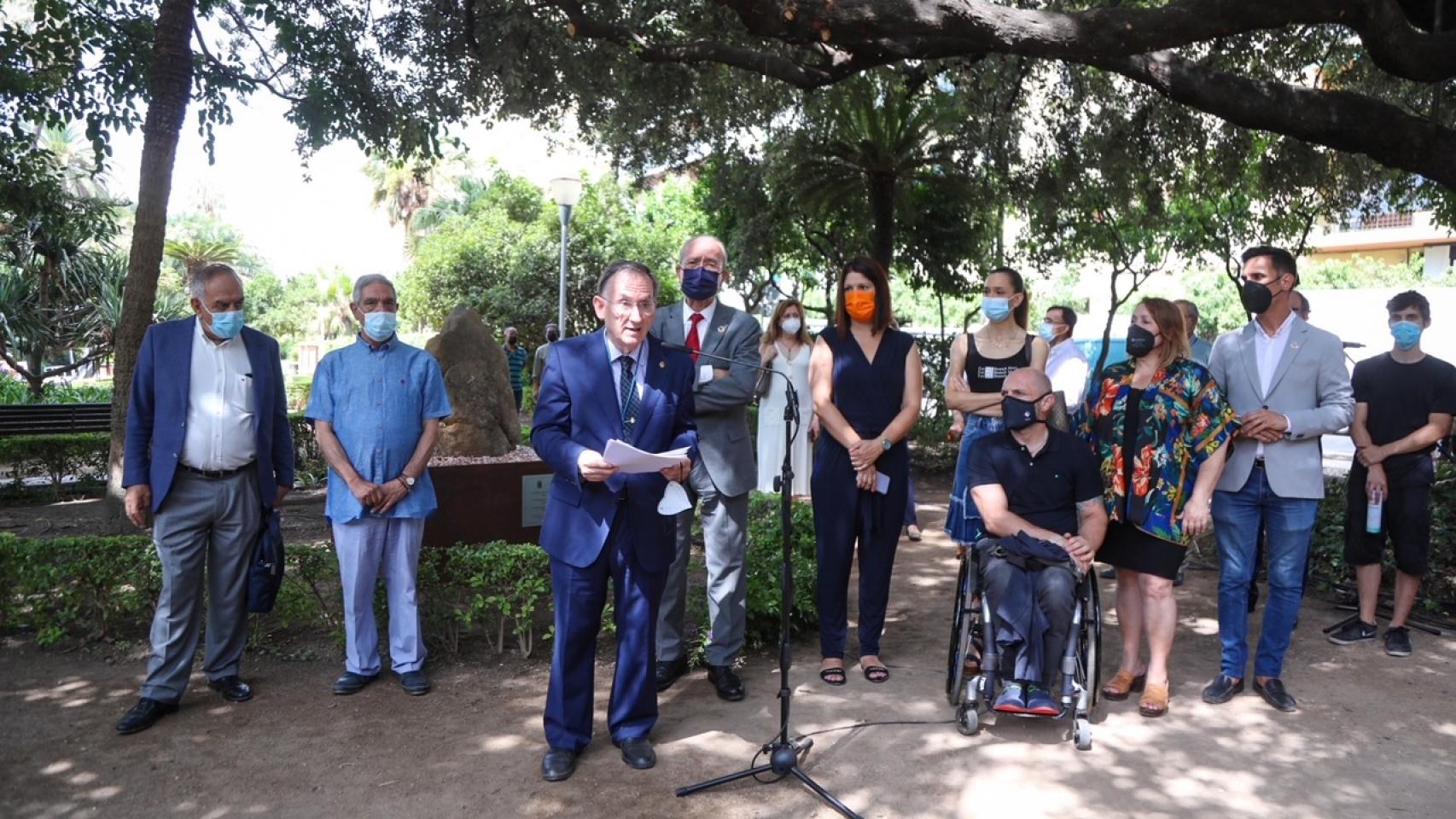 Homenaje a la familia Orueta.