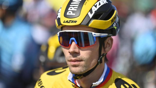 Primoz Roglic, en la temporada 2021