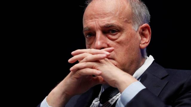 Javier Tebas, presidente de LaLiga, en una imagen de archivo.
