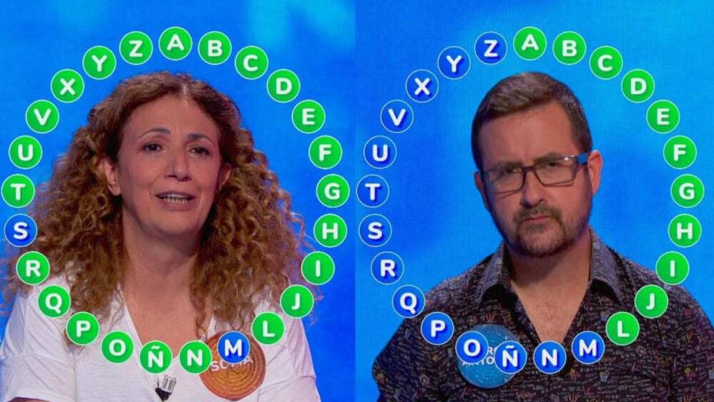 Sofía y Marco Antonio en 'Pasapalabra'