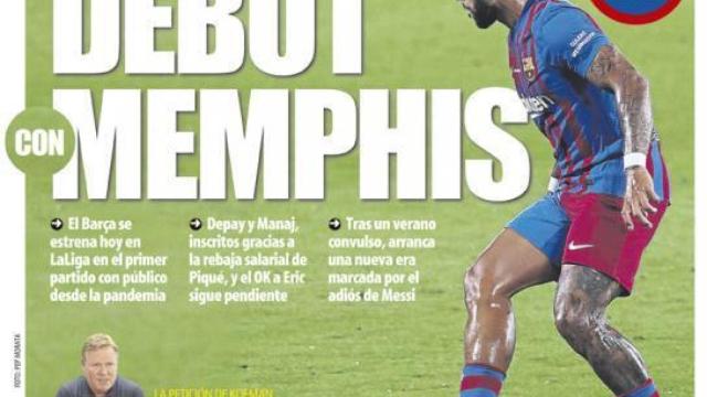 La portada del diario Mundo Deportivo (15/08/2021)