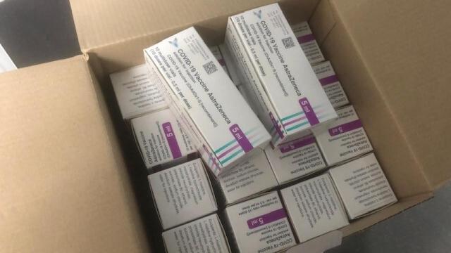 Vacunas de AstraZeneca.