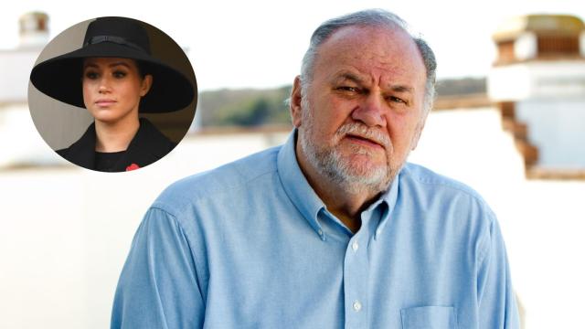 Thomas Markle y Meghan Markle, en un montaje de JALEOS.